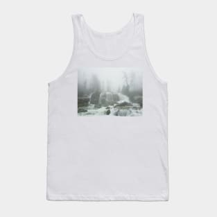 Foggy Waterfall Tank Top